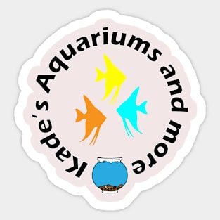 Kades Aquariums Shirt Sticker